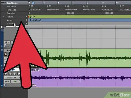 Imagen titulada Add a Marker in Pro Tools Step 1