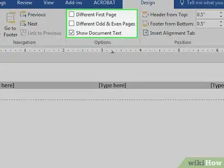 Imagen titulada Add a Header in Microsoft Word Step 9