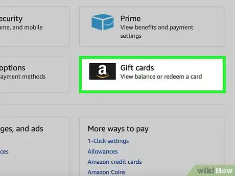 Imagen titulada Check an Amazon Giftcard Balance Step 4