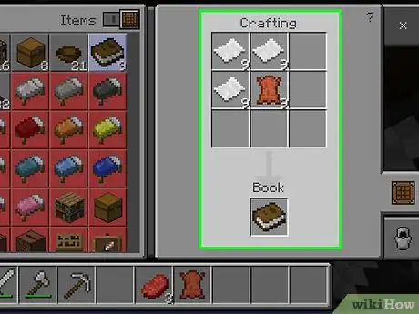 Imagen titulada Make a Book in Minecraft Step 10