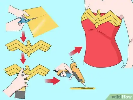 Imagen titulada Make a Wonder Woman Costume Step 2