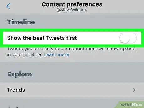 Imagen titulada Disable the While You Were Away Feature on Twitter on iPhone or iPad Step 5