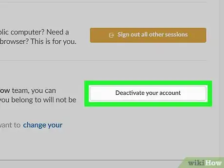 Imagen titulada Delete a Slack Account on PC or Mac Step 6