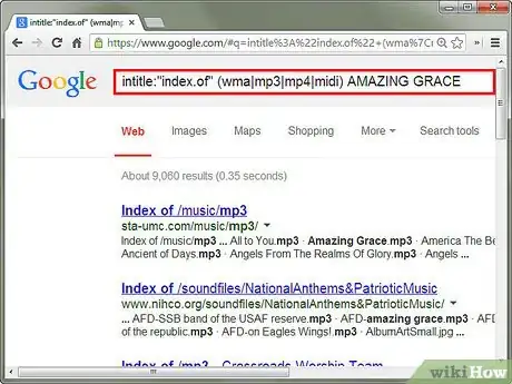 Imagen titulada Get Free Music Using Google Step 2