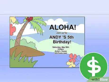 Imagen titulada Plan a Hawaiian Luau Birthday Party for Kids Step 9