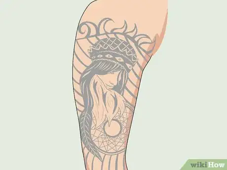 Imagen titulada Connect Tattoos Into a Sleeve Step 9