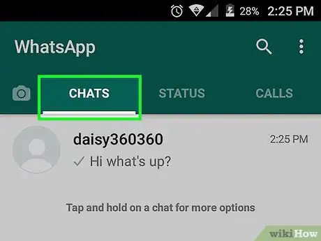 Imagen titulada See when Someone Was Last Online on WhatsApp Step 6
