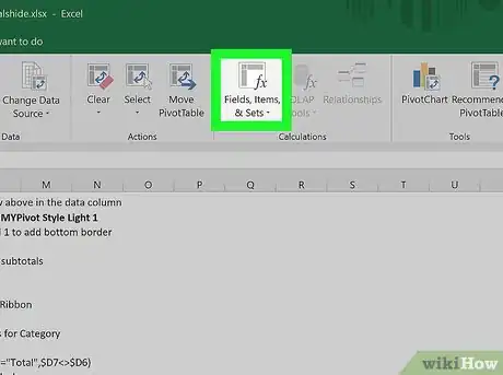 Imagen titulada Add a Column in a Pivot Table Step 10