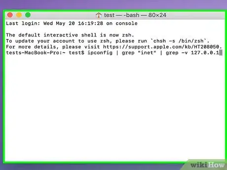 Imagen titulada Find Your IP Address on a Mac Step 11