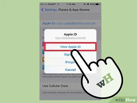 Imagen titulada Change Apple ID Password on iPhone Step 4