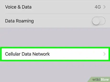 Imagen titulada Increase Data Speed on iPhone or iPad Step 3