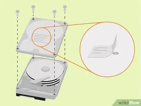 Imagen titulada Swap Hard Disk Drive Platters Step 6