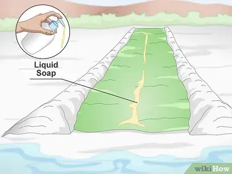 Imagen titulada Make a Long Slip and Slide Step 18