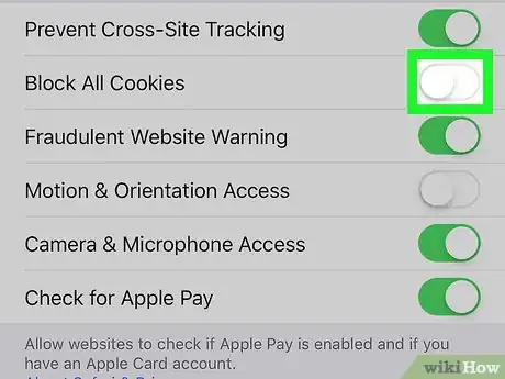 Imagen titulada Allow Cookies on an iPhone Step 4