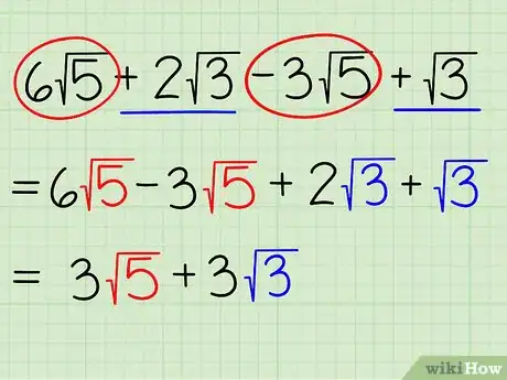 Imagen titulada Add and Subtract Square Roots Step 3