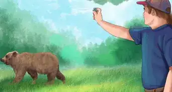 escapar de un oso