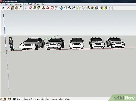 Imagen titulada Copy and Create Arrays in SketchUp Step 5