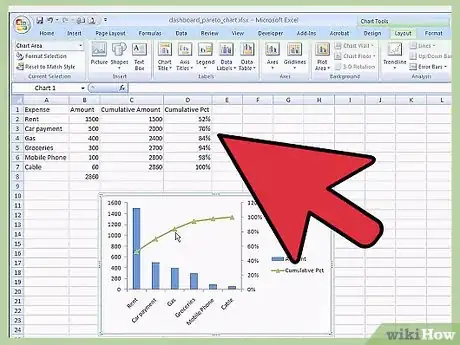 Imagen titulada Create a Pareto Chart in MS Excel 2010 Step 14