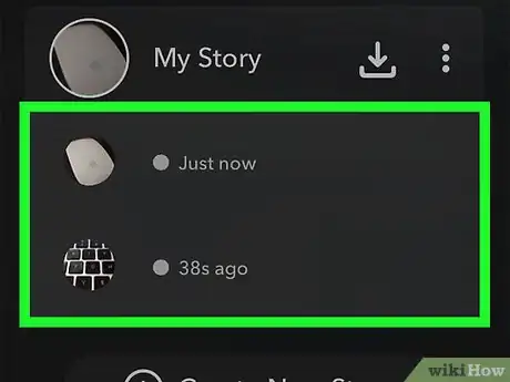 Imagen titulada View Snapchat Stories Step 10