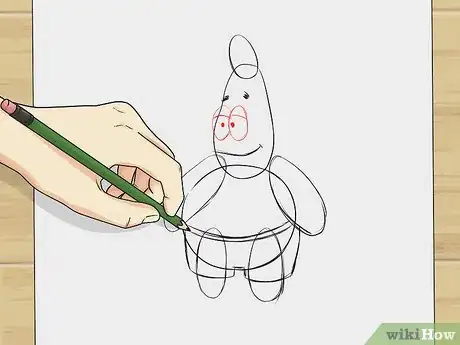 Imagen titulada Draw Patrick from SpongeBob SquarePants Step 4