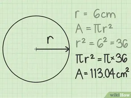 Imagen titulada Calculate the Area of a Circle Step 3