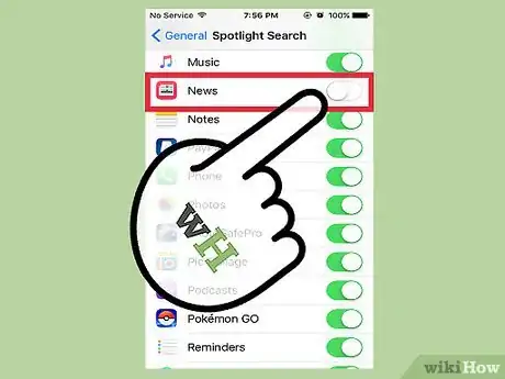 Imagen titulada Turn Off iPhone News Step 12