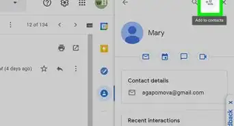 añadir contactos en Gmail