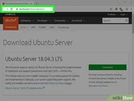 Imagen titulada Install Ubuntu Server Step 1