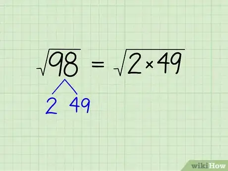 Imagen titulada Simplify a Square Root Step 3