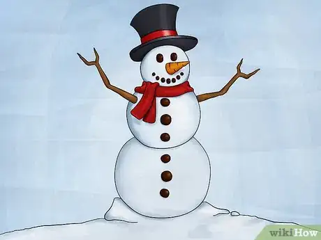 Imagen titulada Draw a Snowman Step 8