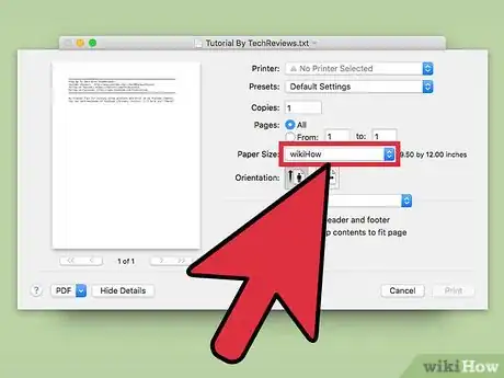 Imagen titulada Change the Default Print Size on a Mac Step 16