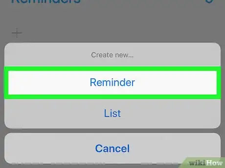 Imagen titulada Set a Reminder on an iPhone Step 4