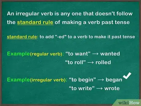 Imagen titulada Learn English Irregular Verbs Step 1