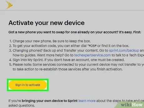 Imagen titulada Activate a Sprint Phone Step 10