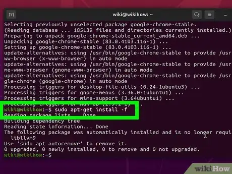 Imagen titulada Install Google Chrome Using Terminal on Linux Step 6