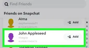 encontrar el nombre de usuario de alguien en Snapchat