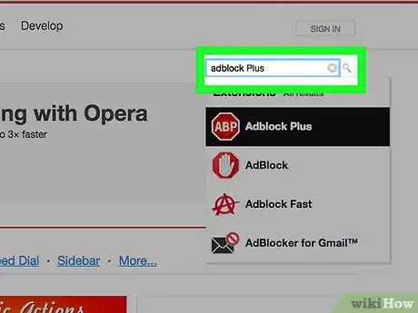 Imagen titulada Block Ads (Unwanted Pop Ups) in Opera Step 2