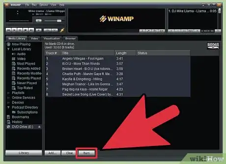 Imagen titulada Burn MP3 to CD Step 26