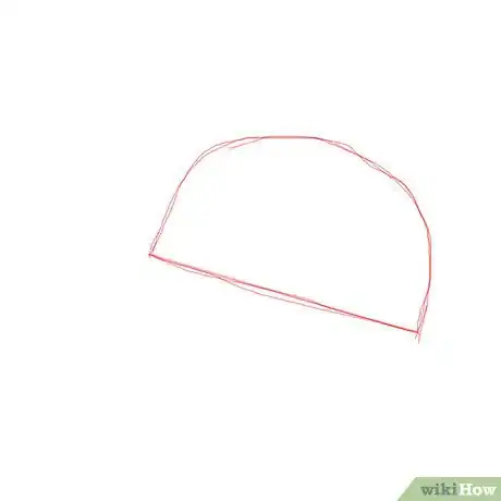 Imagen titulada Baseball cap semicircle Step 1