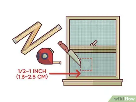 Imagen titulada Repair a Tear in a Window Screen Step 7