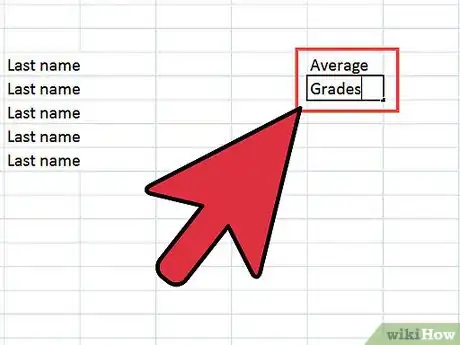 Imagen titulada Create a Gradebook on Microsoft Excel Step 15