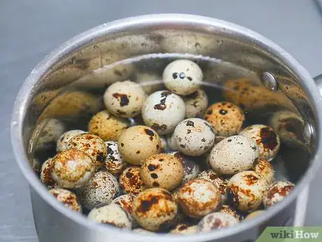 Imagen titulada Cook Quail Eggs Step 1