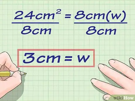 Imagen titulada Find the Width of a Rectangle Step 4