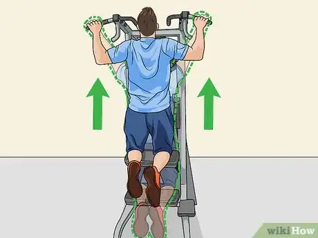 Imagen titulada Perform Assisted Pull Ups Step 10