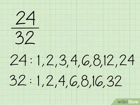 Imagen titulada Reduce Fractions Step 1