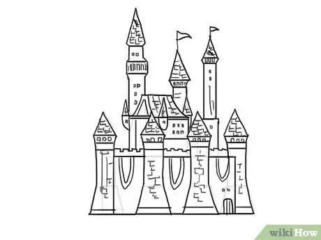 Imagen titulada Draw a Castle Step 20