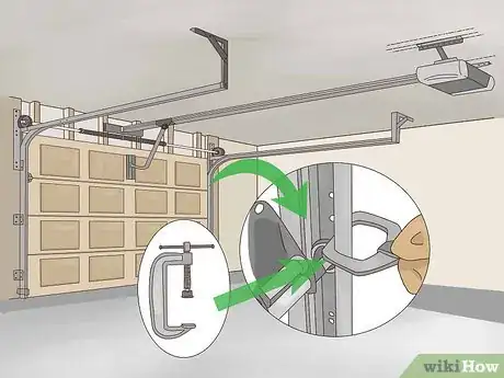 Imagen titulada Fix a Garage Door Spring Step 1