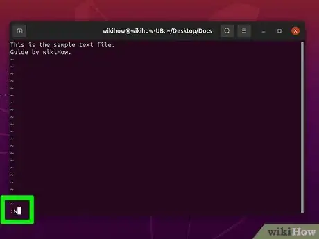 Imagen titulada Create and Edit Text File in Linux by Using Terminal Step 14