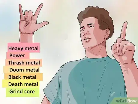 Imagen titulada Be a Metalhead Step 1