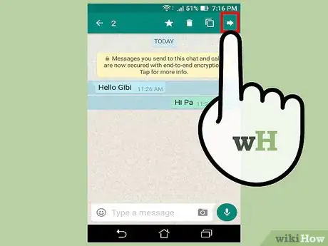 Imagen titulada Forward Messages on WhatsApp Step 15